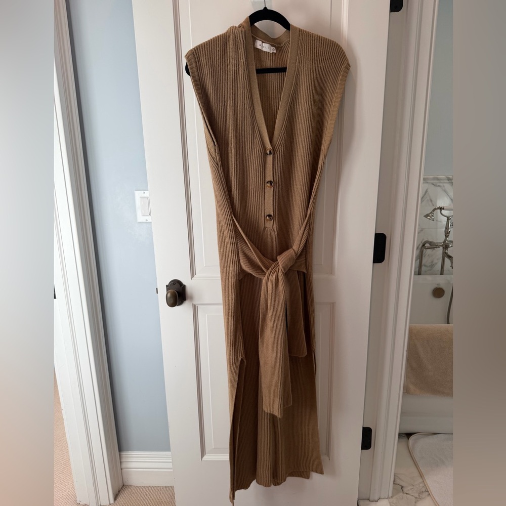 Mable tie waist sweater dress size M